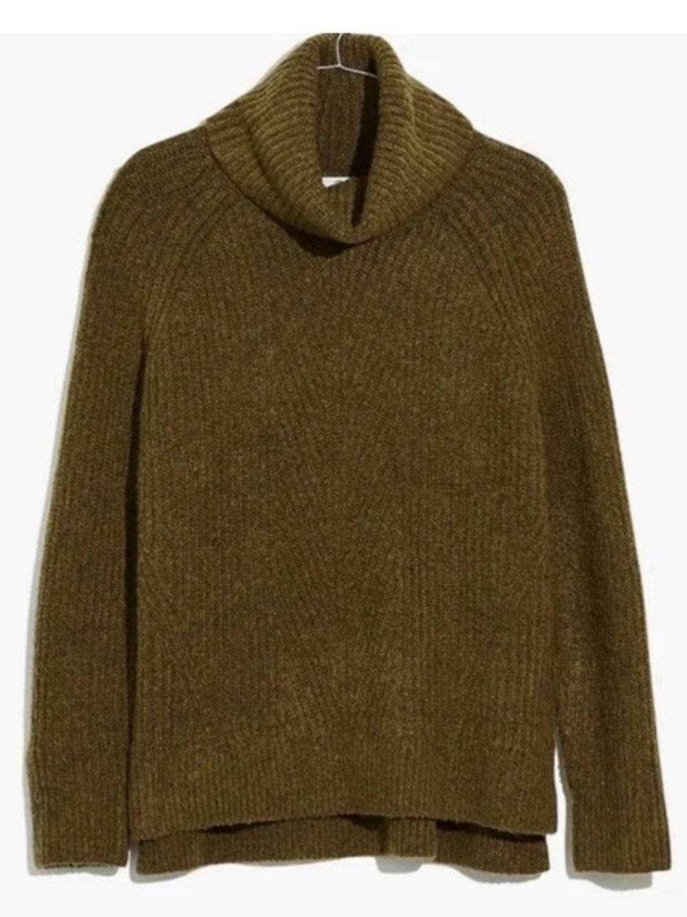 Madewell Olive Green Turtleneck Sweater - Women
